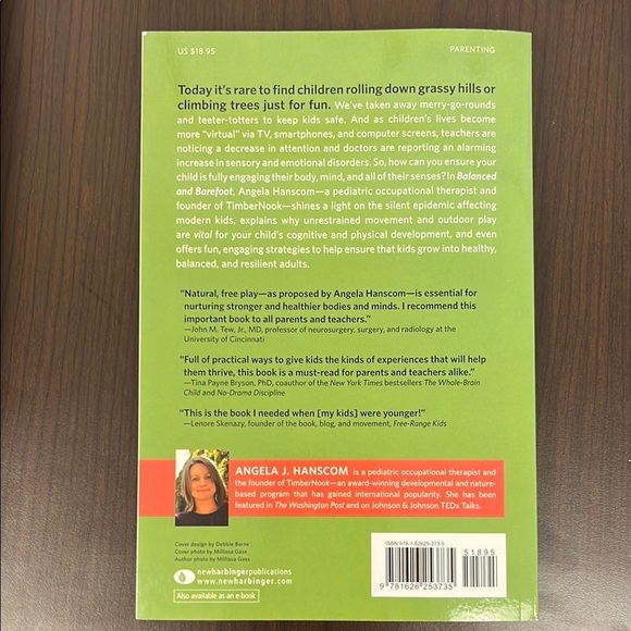 Balanced and Barefoot Book by Angela J. Hanscom - Picture 2 of 2